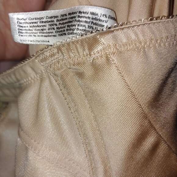 Madenform All over Solutions Shapewear Bodysuit Size 36 C Tan - Picture 7 of 7
